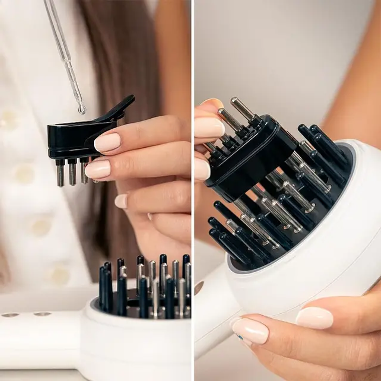 Escova Reparadora Cecotec Revitalize TotalCare | Iónico, Infravermelhos & 3 Temperaturas | Cabelo Brilhante e Sem Frizz 7