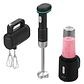Batedora de Mão Cecotec BlendGo Pack 1800W | Kit com Acessórios | 8 Velocidades para Amassar, Bater e Triturar - Thumbnail 1