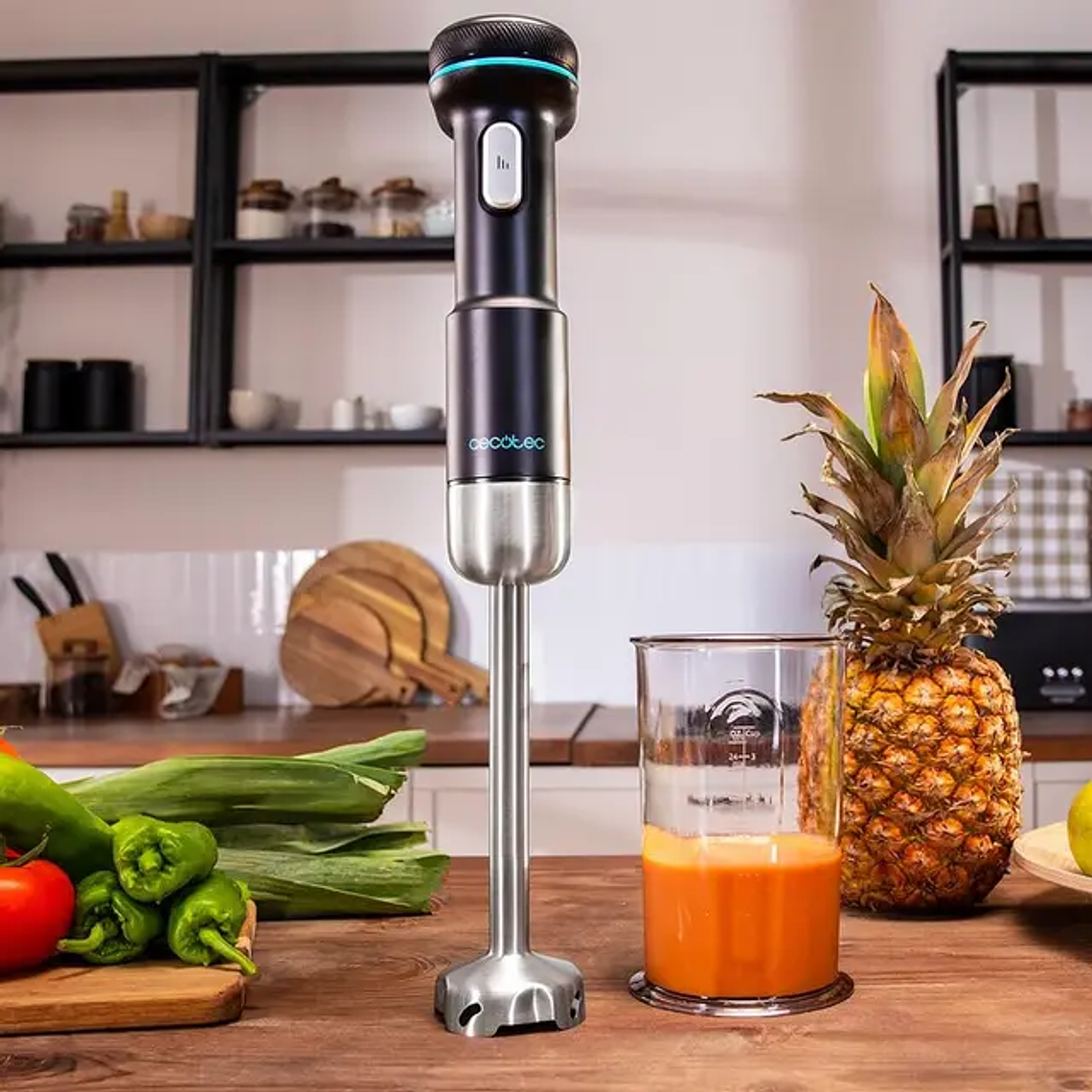 Batedora de Mão Cecotec BlendGo Pack 1800W | Kit com Acessórios | 8 Velocidades para Amassar, Bater e Triturar 4