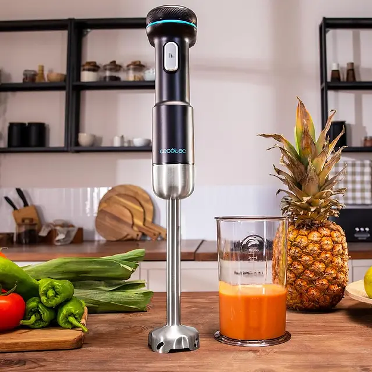 Batedora de Mão Cecotec BlendGo Pack 1800W | Kit com Acessórios | 8 Velocidades para Amassar, Bater e Triturar 4