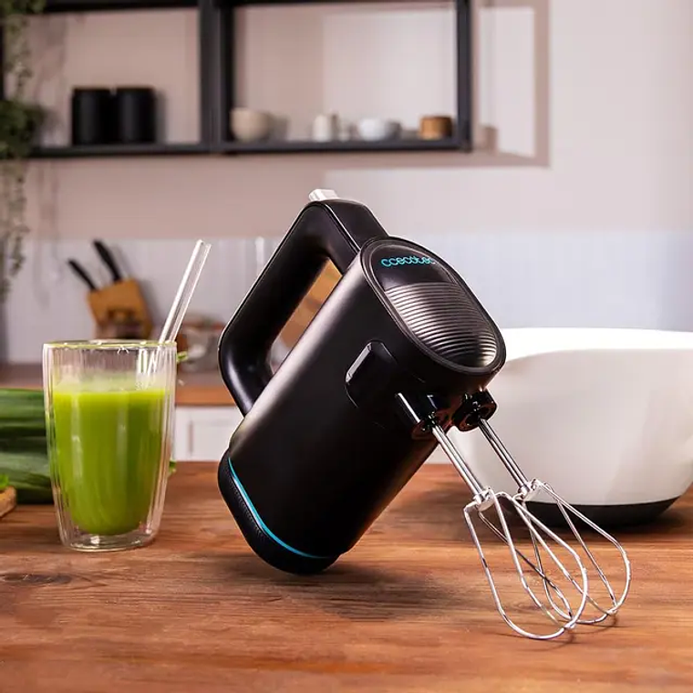 Batedora de Mão Cecotec BlendGo Pack 1800W | Kit com Acessórios | 8 Velocidades para Amassar, Bater e Triturar 7