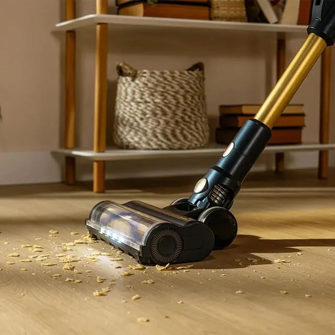 Aspirador Vertical Cecotec Rockstar RS90 Pet Flex 600W | LED, Tela, Potesão de 21kPa | Para Pêlos de Animais 11