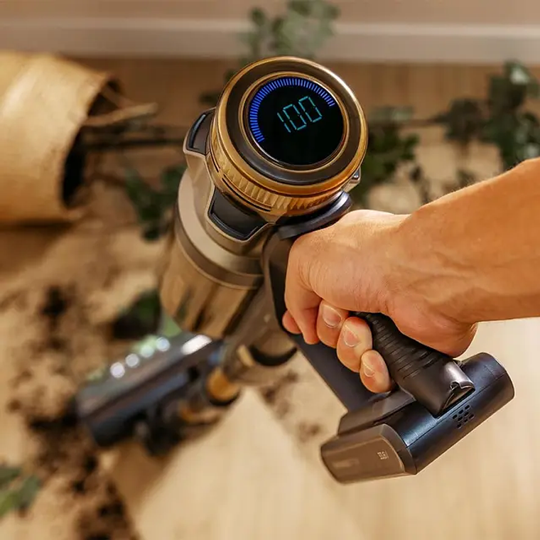 Aspirador Vertical Cecotec Rockstar RS90 Pet Flex 600W | LED, Tela, Potesão de 21kPa | Para Pêlos de Animais 2