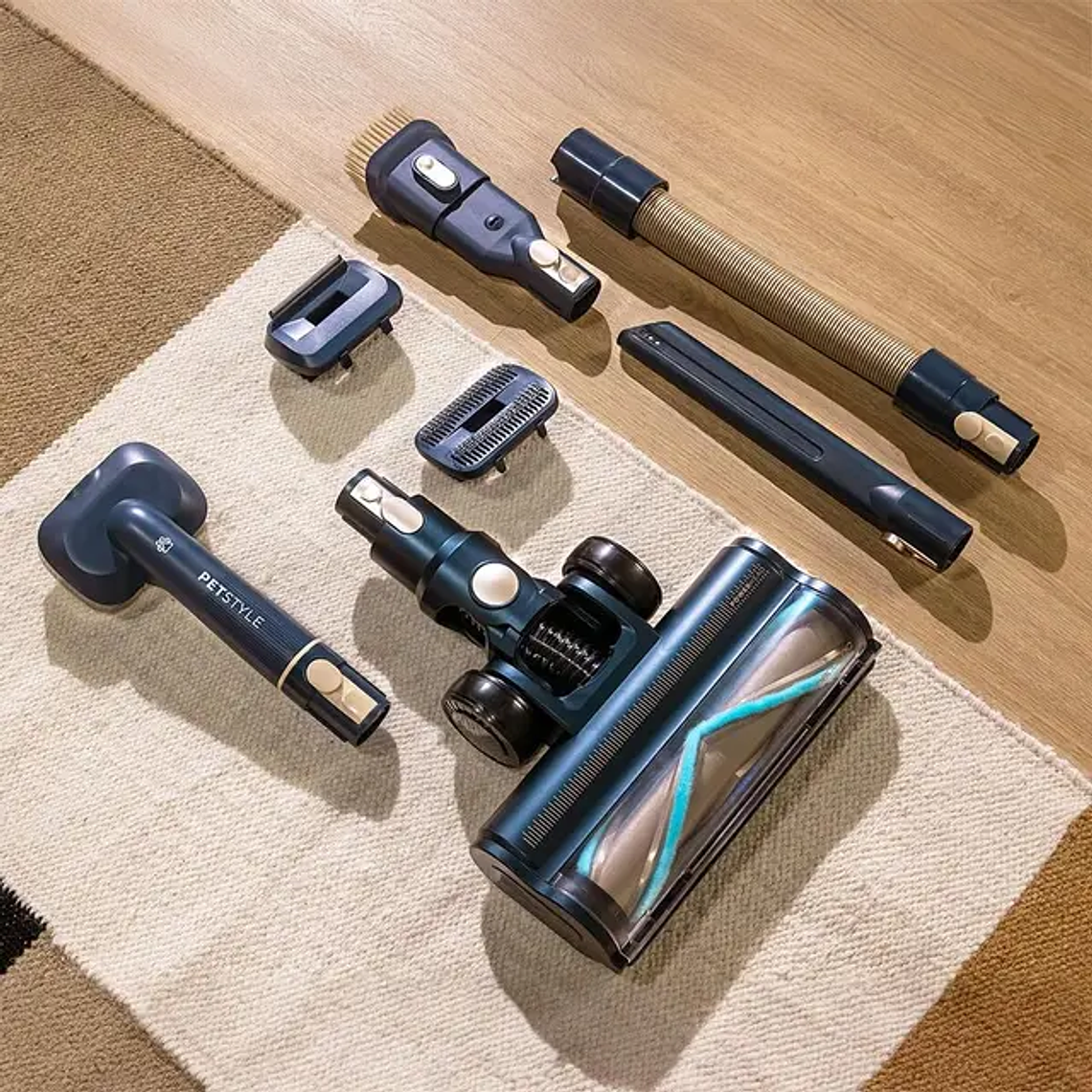 Aspirador Vertical Cecotec Rockstar RS90 Pet Flex 600W | LED, Tela, Potesão de 21kPa | Para Pêlos de Animais 7