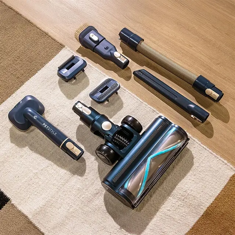 Aspirador Vertical Cecotec Rockstar RS90 Pet Flex 600W | LED, Tela, Potesão de 21kPa | Para Pêlos de Animais 7