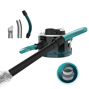 Aspirador de Cinzas Cecotec Ash 2000 Home 800W | Depósito Misto 10L | Para Lareiras, Grelhadores e Cinzas Frias