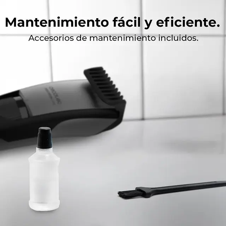 Kit Aparador de Cabelo Profissional Cecotec PrecisionCare Barber | 16 Pentes 1.5-16mm | Carga Rápida e Portátil 7
