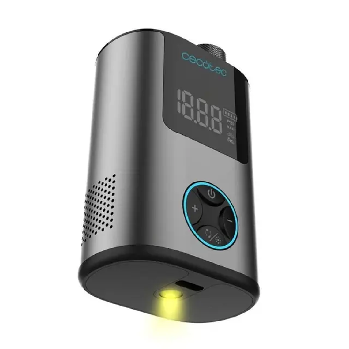 Compressor de Ar Portátil Cecotec Mini Air Max 120W | 150 PSI | Bateria 3.6V para Pneus e Bola 3