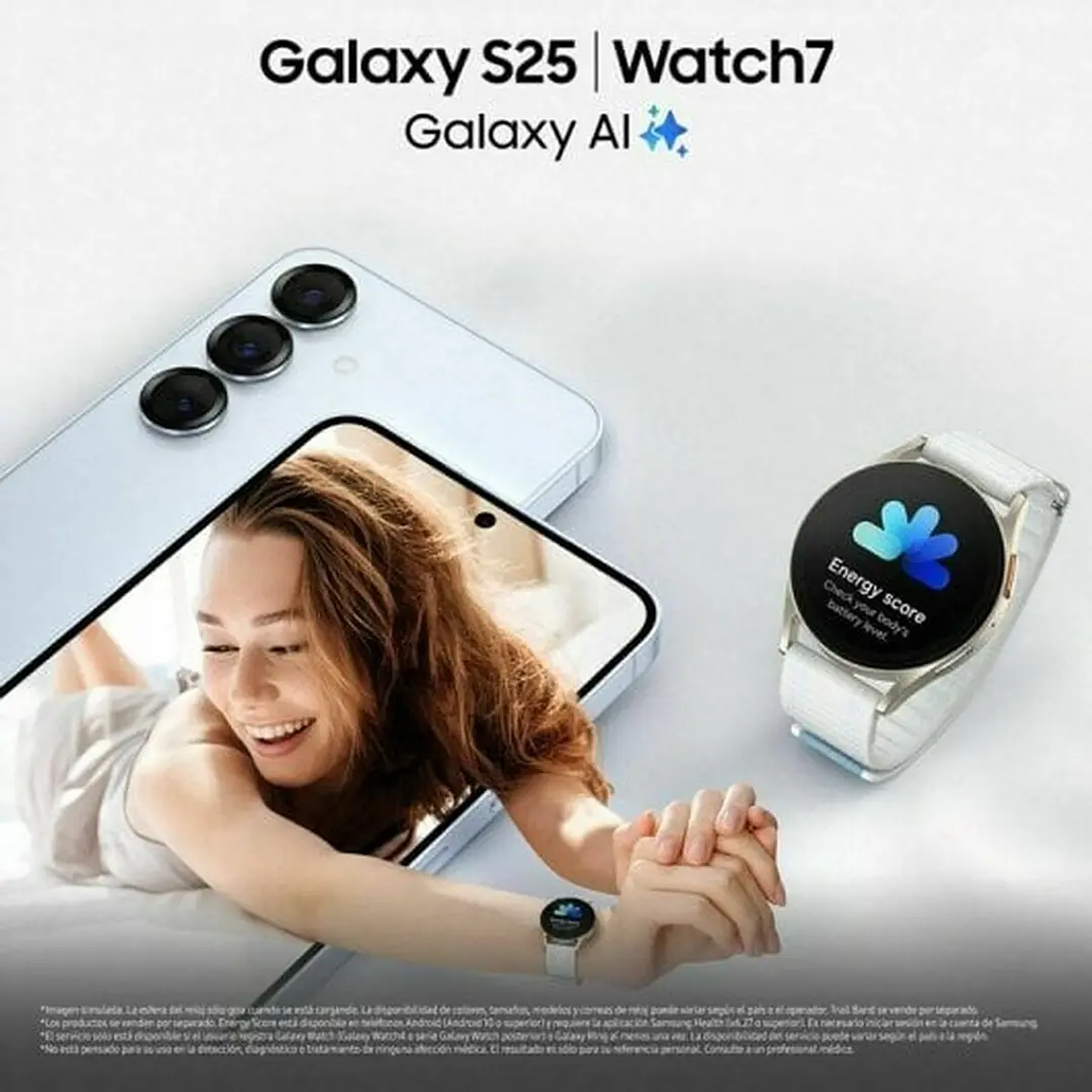 Samsung Galaxy S25 128GB | Chip Snapdragon 8 Elite | 12GB RAM, IA Galaxy, Câmara Tripla | Cor Menta 9