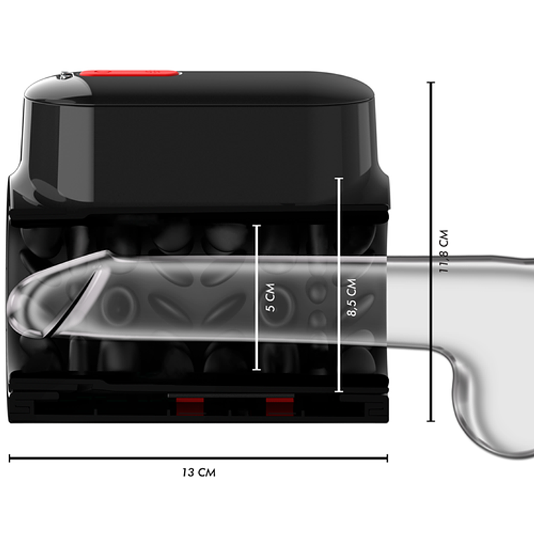 JAMYJOB VORTEX - Automatic Masturbator with Thrusting Technology and 360° Rotation | Turbo Mode 5