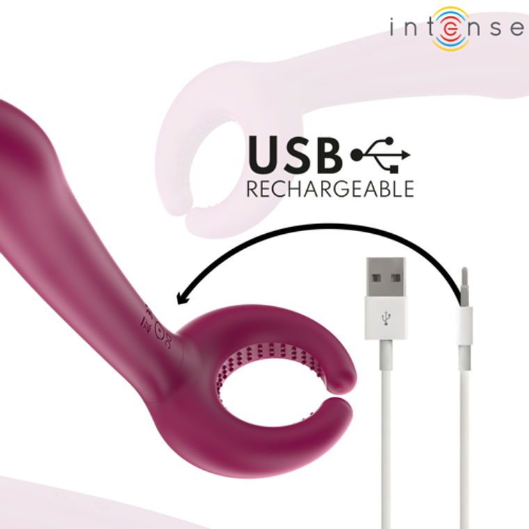 Vibrador de Casal Inclusivo Rowan | Para Todos os Corpos e Gêneros - INTENSE 5