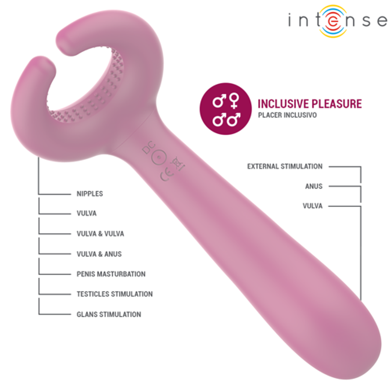 Vibrador de Casal Inclusivo Rowan | Para Todos os Corpos e Gêneros - INTENSE 6