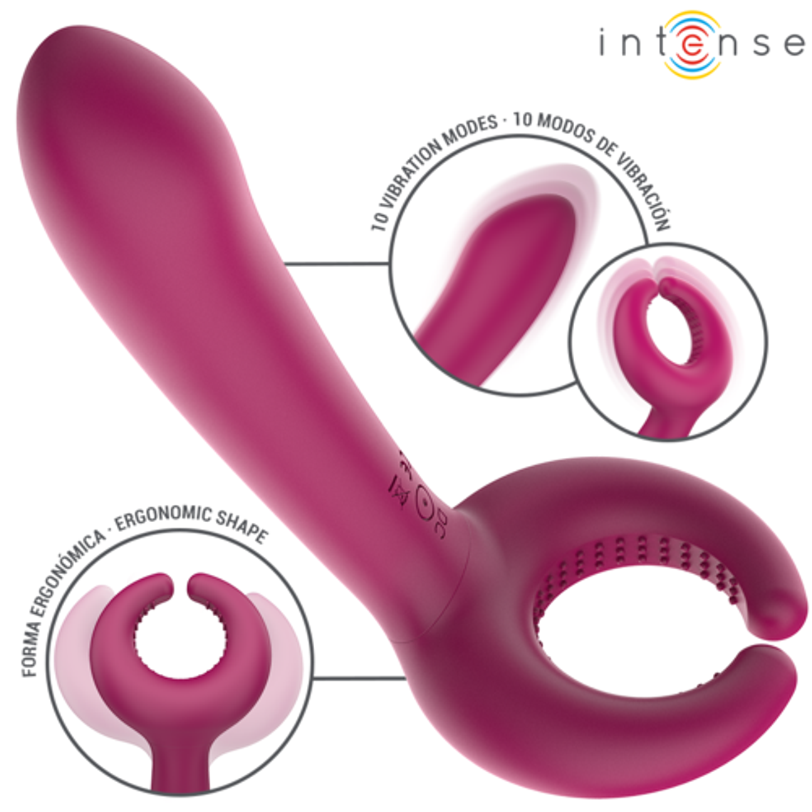 Vibrador de Casal Inclusivo Rowan | Para Todos os Corpos e Gêneros - INTENSE 3