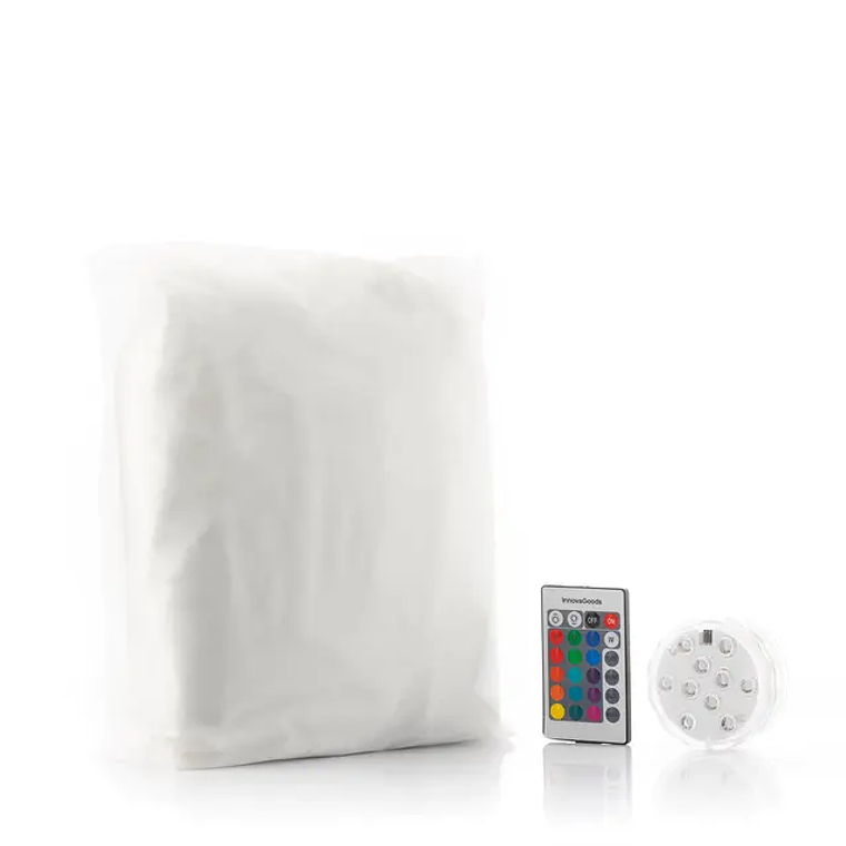 Poltrona Insuflável com LED Multicolor e Controlo Remoto Chight | Portátil e Resistente à Água IP67 | InnovaGoods 13