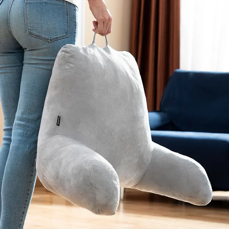 Almofada de Leitura Huglow com Apoios para os Braços | Ergonómica e Multifuncional | InnovaGoods 7