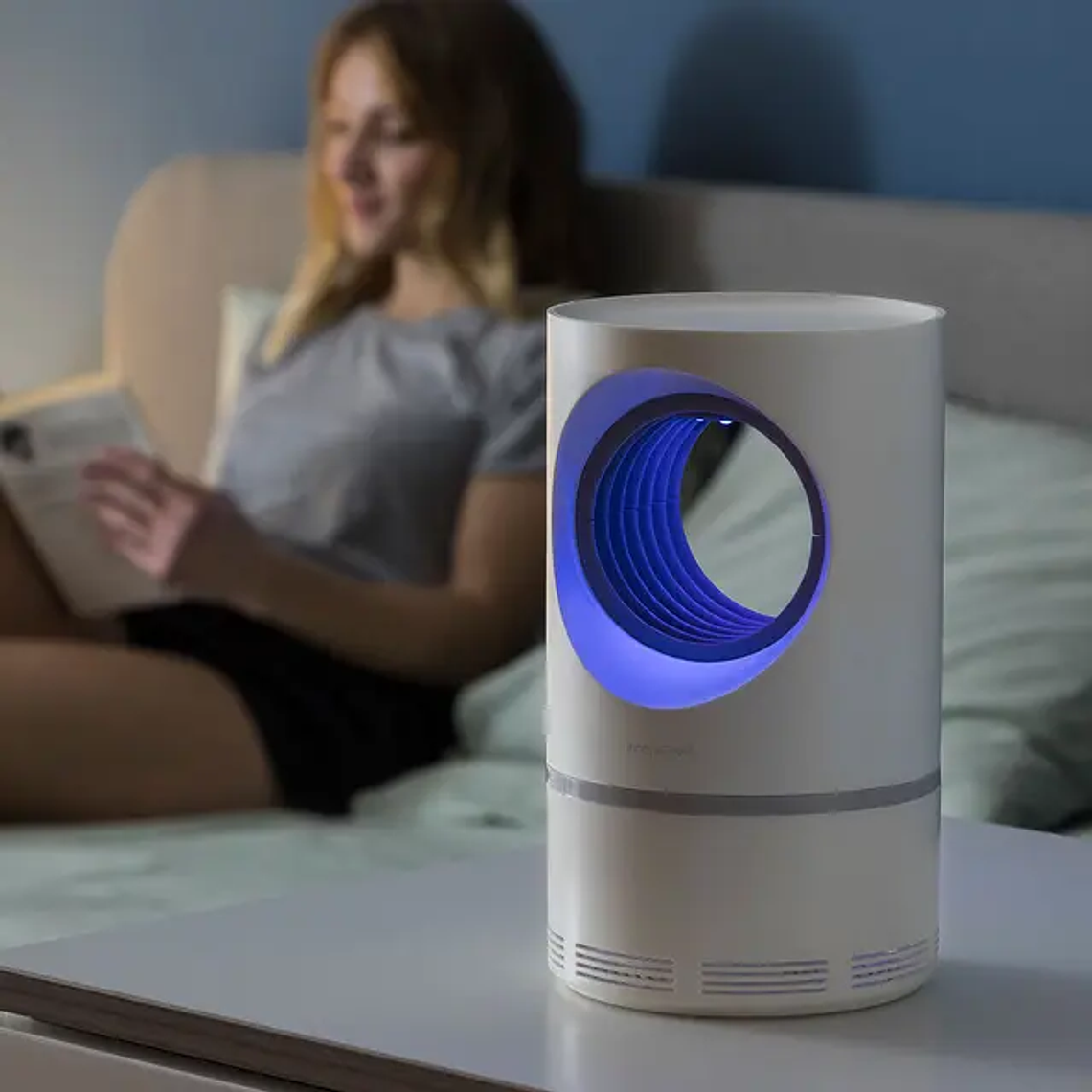 Kl Virvel Suction Mosquito Lamp | Silent Capture without Chemicals | InnovaGoods 1