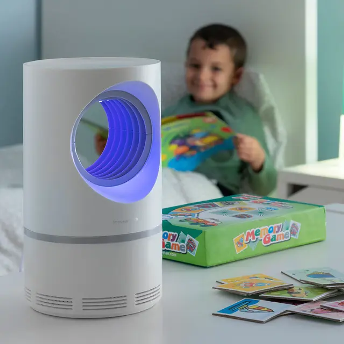 Kl Virvel Suction Mosquito Lamp | Silent Capture without Chemicals | InnovaGoods 5