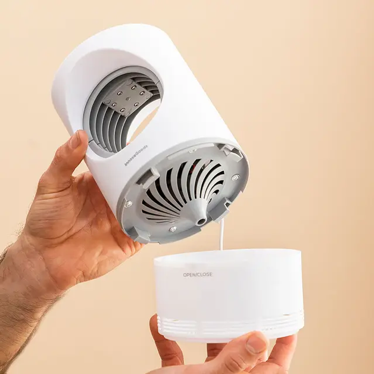 Kl Virvel Suction Mosquito Lamp | Silent Capture without Chemicals | InnovaGoods 10