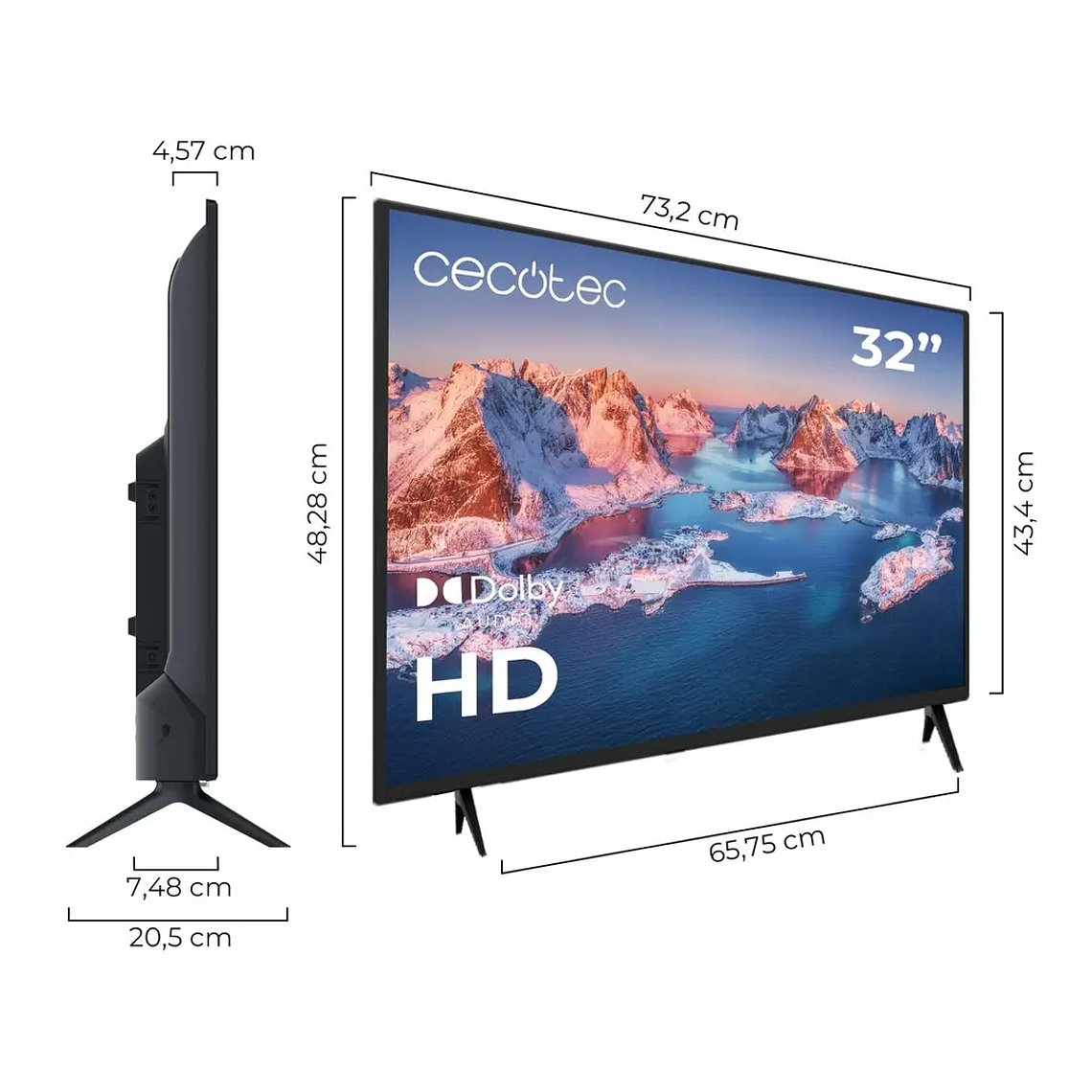 Smart TV Cecotec 0 Series 32