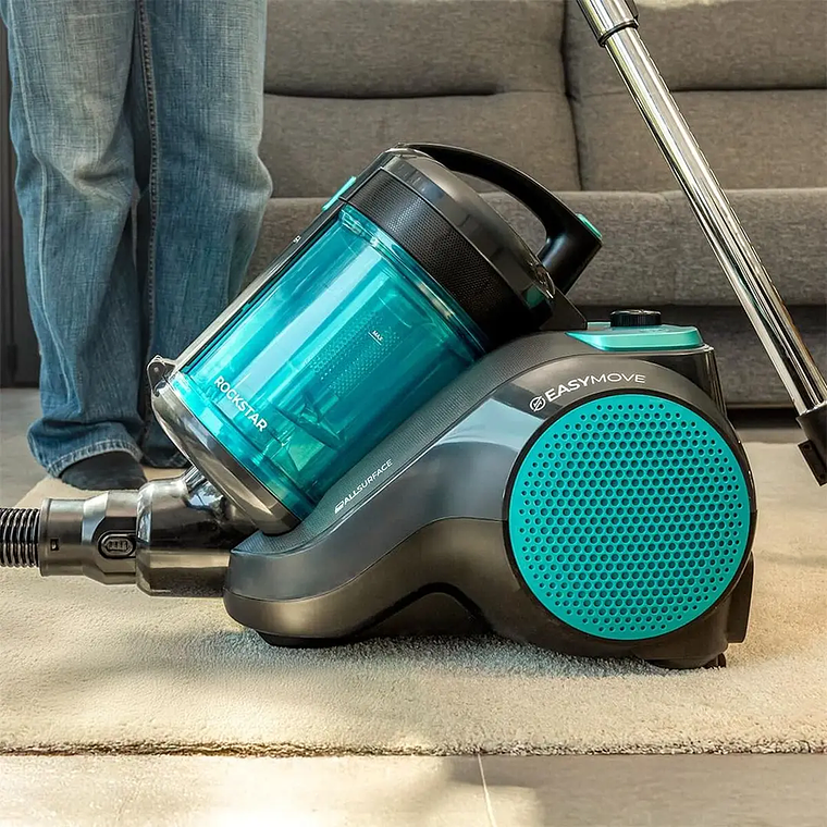 Aspirador Vertical Cecotec Conga Rockstar 900W - Ciclônico, HEPA, 20kPa, 2L, Preto/Cinzento 10