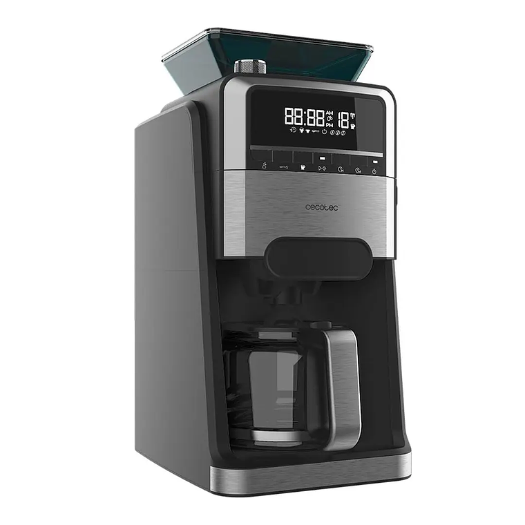 Máquina de Café Filtro Cecotec Coffee 66 Grind & Brew - Moinho Integrado, 1400W, 1.5L, Moagem na Hora, Preto 1