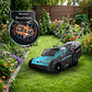 Cecotec E7 Liberty Z Plus 20V Cordless Lawn Mower - 43cm Cutting Width, 45L Capacity, 20-70mm Width Adjustment, 2 Pieces, Blue - thumbnail 2