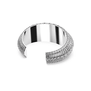 Bracelete Swarovski 5610401 - Cinzento, Cristal, Tamanho S, Com Estojo, Para Mulher