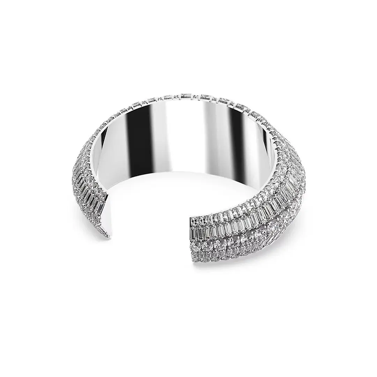 Bracelete Swarovski 5610401 - Cinzento, Cristal, Tamanho S, Com Estojo, Para Mulher 1