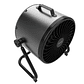 Ventilador de Solo Industrial Cecotec ProIndustry FlowCannon - 150W, 4566 m³/h, 3 Velocidades, Preto, Metal - Thumbnail 3