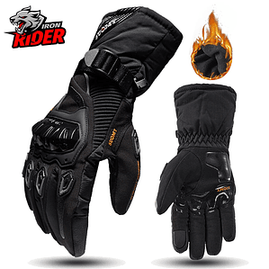Luvas de Moto Inverno HEROBIKER - Impermeáveis, Corta-Vento, Toque no Ecrã, para Homem e Mulher, Motocross, Estrada e Scooter