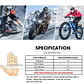Luvas de Moto Inverno HEROBIKER - Impermeáveis, Corta-Vento, Toque no Ecrã, para Homem e Mulher, Motocross, Estrada e Scooter - Thumbnail 6