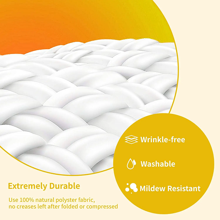 Ecrã de Projeção Portátil 100 Polegadas ThundeaL - 16:9, Dobrável, Branco Mate, para Cinema em Casa, Exterior, Projetor Full HD/4K 3