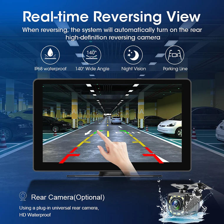 Ecrã Multimédia Carro 10