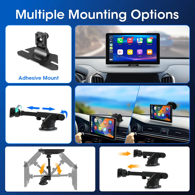 Ecrã Multimédia Carro 10