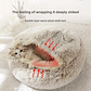LEWEN Semi-Enclosed Winter Cat Bed - Soft Nest with Comfort, Warm Blanket and Thermal Insulation, for Cats and Small Dogs - thumbnail 1