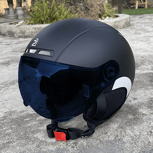 Capacete de Ciclismo PEMILA com Óculos Integrado e Proteção Auditiva - Capacete MTB, Estrada e E-Bike, Aba Retrátil, Ventilação, Refletivo, para Adultos