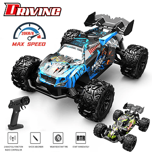 Carro RC Monster Truck 1:20 Off-Road 4x4 - Controle Remoto 2.4G, Alta Velocidade, Drift e Escalada, Pronto para Usar, para Crianças e Adultos