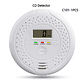 Detetor de Monóxido de Carbono (CO) C605 - Alarme Independente com Sensor de Alta Sensibilidade e Visor LCD, para Casa, Escritório ou Caravana - Thumbnail 8