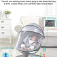 Magic ZC Electric Swing Crib - Automatic Baby Swing Bed with Music, Timer and Remote Control, for Newborns up to 2 Years Old - thumbnail 5
