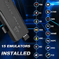 Consola de Videojogos Retro 4K com 20.000 Jogos Pré-instalados - Mini Game Stick HDMI, 2 Comandos Sem Fios, para TV, Monitor ou Projetor - Thumbnail 5
