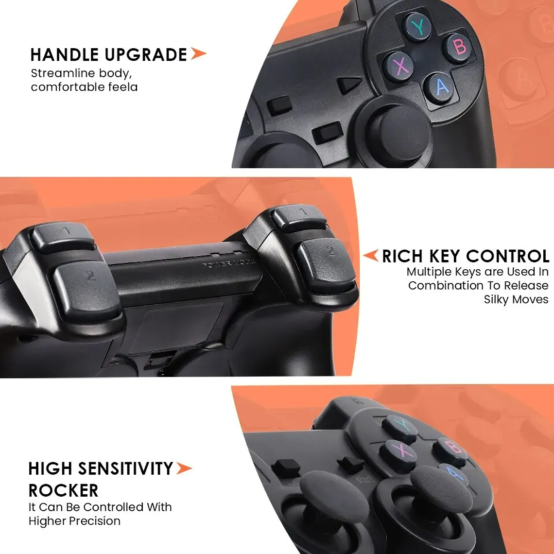 Consola de Videojogos Retro X2 Plus GD10 Pro 256G com 50.000 Jogos - 4K/3D HD, 2 Comandos Sem Fios, Suporte 50 Emuladores, Presente para Todas as Idades 5