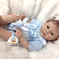 Boneca Reborn NPK 'Raven' 20 Polegadas (50cm) - Pintura Finalizada, Cabelo Enraizado, Pele 3D com Veias Visíveis - Boneca Bebê Realista de Toque Macio - Thumbnail 2
