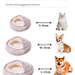 LEWEN Semi-Enclosed Winter Cat Bed - Soft Nest with Comfort, Warm Blanket and Thermal Insulation, for Cats and Small Dogs - thumbnail 6