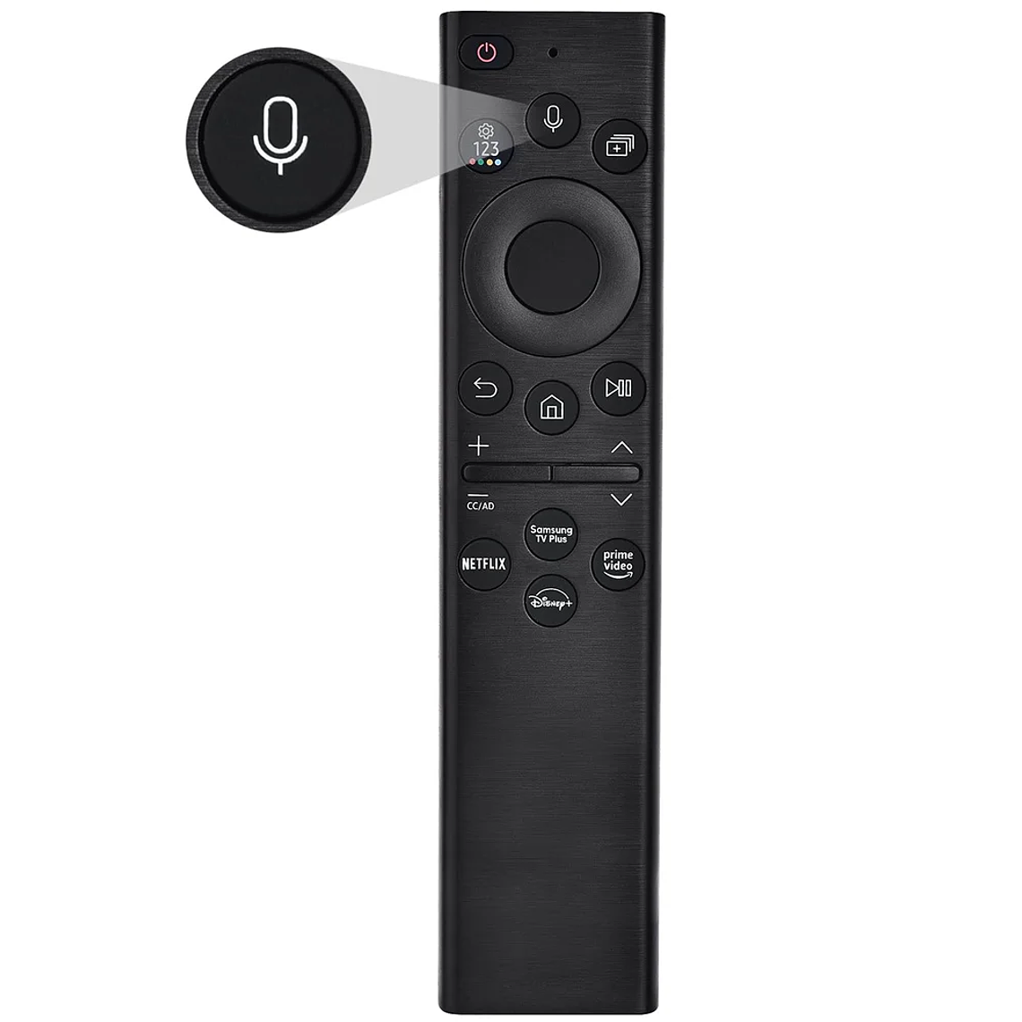 Controle Remoto por Voz Universal BN59-01385A para Samsung Smart TV 2019-2023 - Compatível com Crystal UHD, Neo QLED, OLED, 4K e 8K (Função Solar Não Incluída) 7