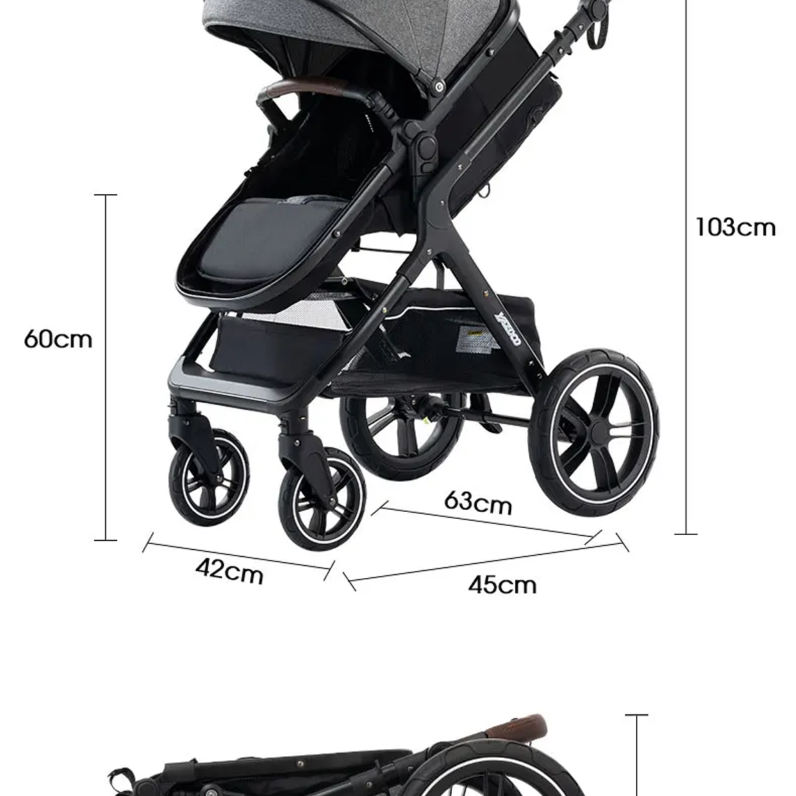 Baby stroller 3 in1,four wheel stroller,2 in 1 baby car,Lightweight strollers,Mutifunction Strollers,baby carriage,Poussette 6