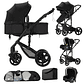 Magic ZC 588 3-in-1 Baby Stroller - Lightweight, Multifunctional, with Reversible Seat and Bassinet Mode - Ideal for Newborns up to 20kg - thumbnail 19
