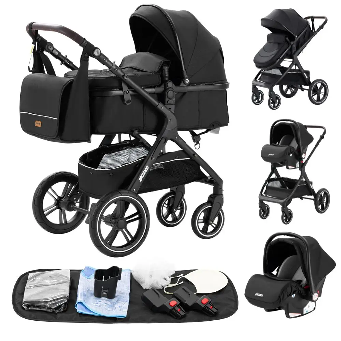 Baby stroller 3 in1,four wheel stroller,2 in 1 baby car,Lightweight strollers,Mutifunction Strollers,baby carriage,Poussette 17