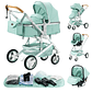 Baby stroller 3 in1,four wheel stroller,2 in 1 baby car,Lightweight strollers,Mutifunction Strollers,baby carriage,Poussette - thumbnail 18