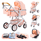 Baby stroller 3 in1,four wheel stroller,2 in 1 baby car,Lightweight strollers,Mutifunction Strollers,baby carriage,Poussette - thumbnail 19
