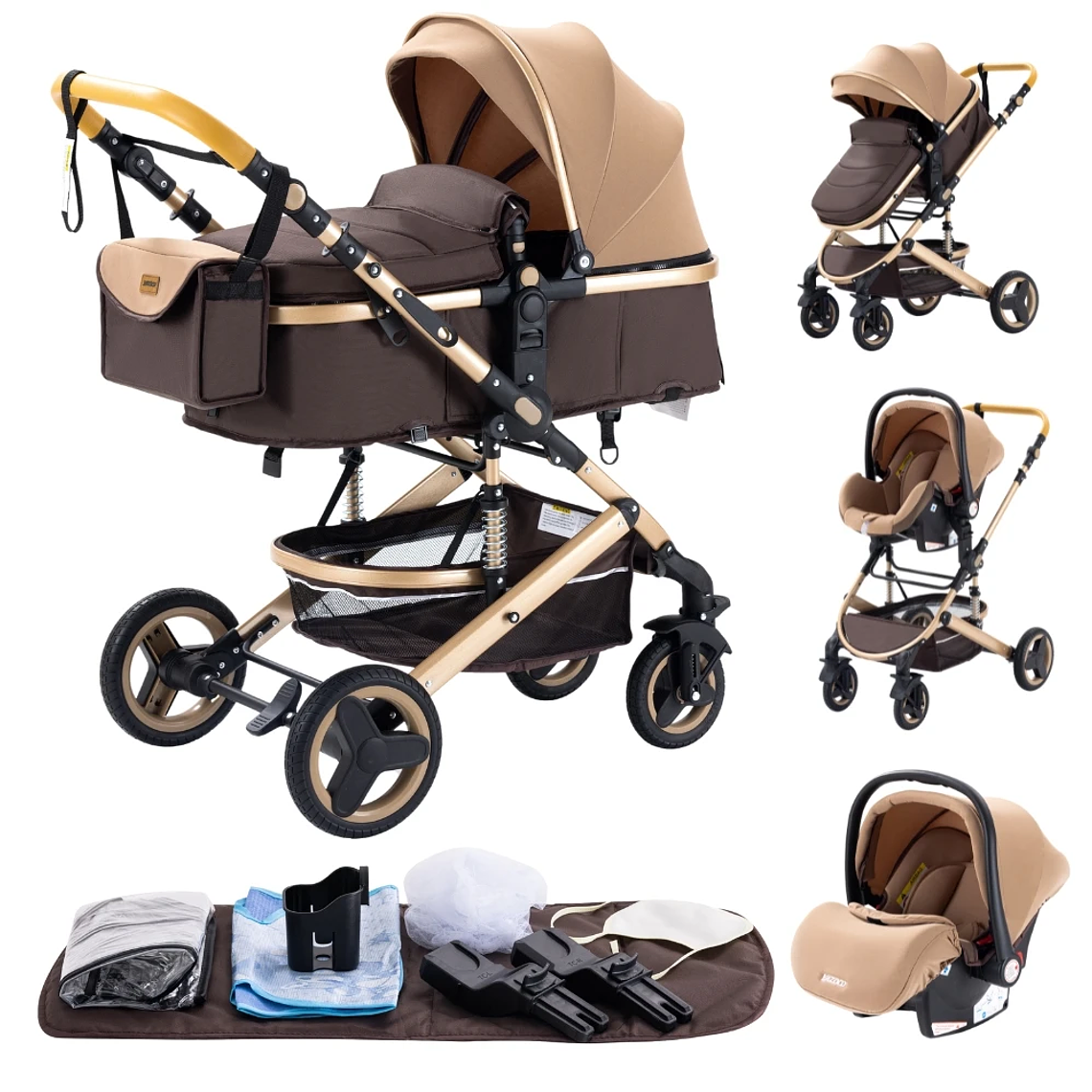 Baby stroller 3 in1,four wheel stroller,2 in 1 baby car,Lightweight strollers,Mutifunction Strollers,baby carriage,Poussette 22